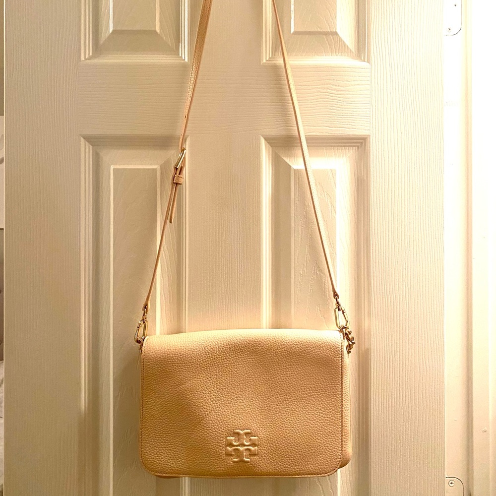 NWOT Tory Burch peach crossbody